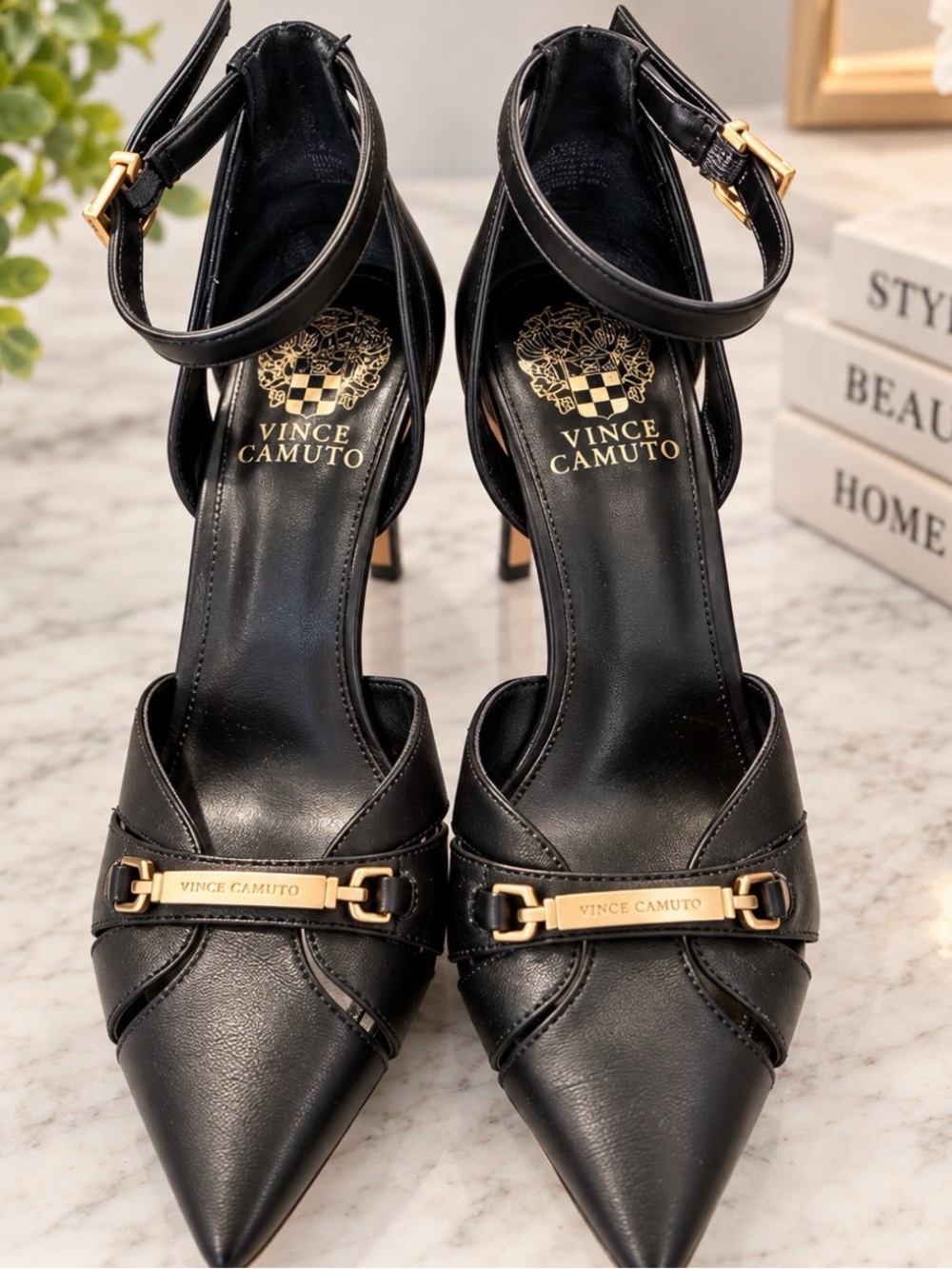 Vince Camuto Kaimer Ankle Strap Pump